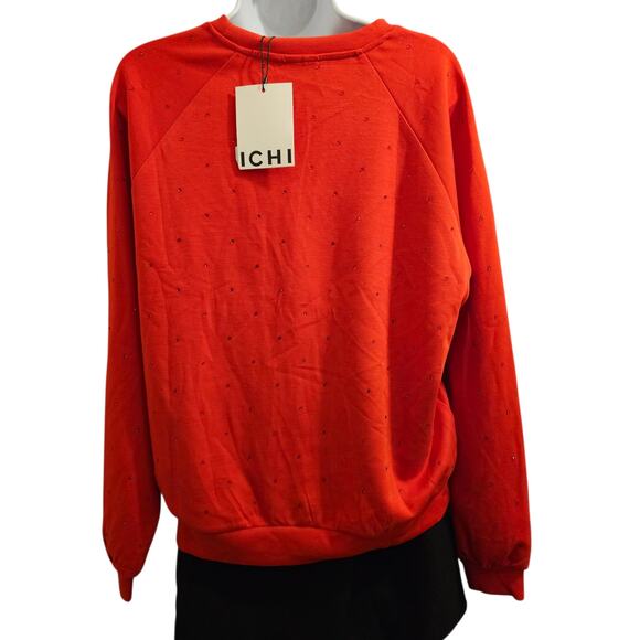 Ichi Ihamias Sweatshirt 2025 HOLIDAY RELEASE Size Small, Racing Red - Picture 5 of 8